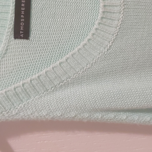 Light teal soft knit tank - Picture 2 of 2